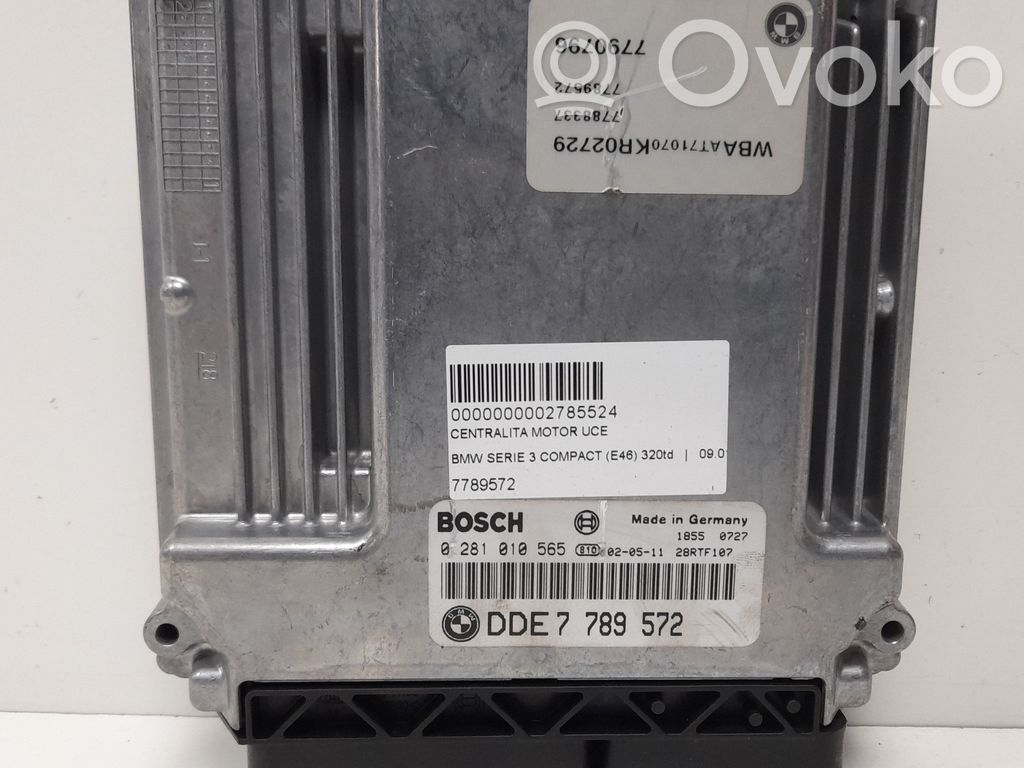 Sterownik / Moduł ECU   7789572