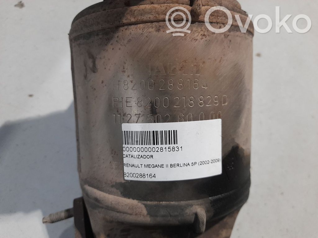 Renault Megane II Filtru de particule catalizator/FAP/DPF 