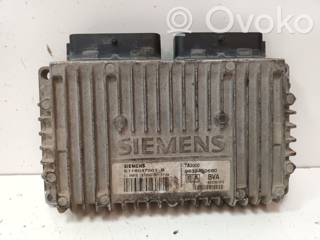 Engine control unit/module   9639450680