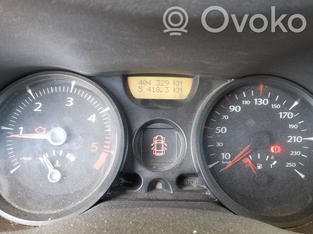 Renault Megane II Vitezometru (grup de instrumente) 