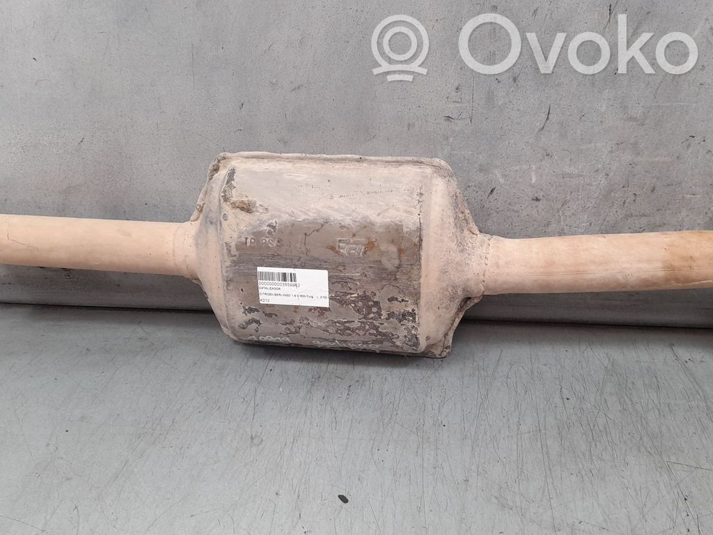 Citroen Berlingo Filtr cząstek stałych Katalizator / FAP / DPF 
