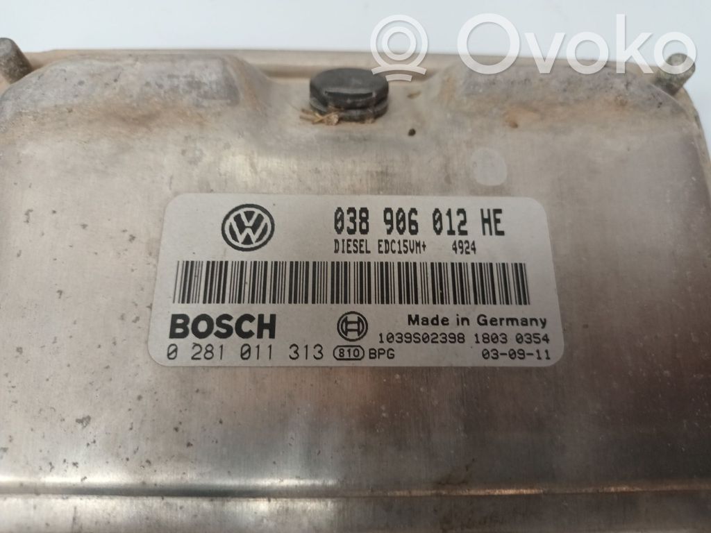 Unidad de control/módulo del motor   038906012HE