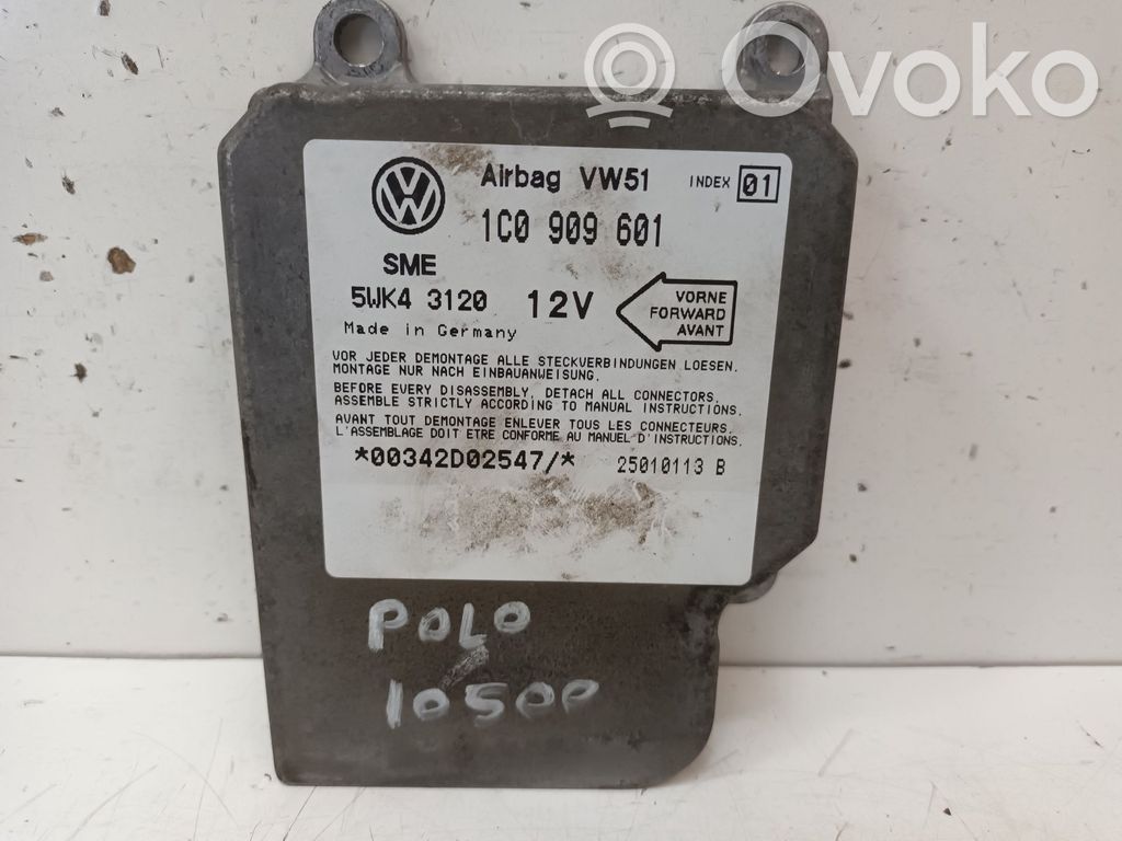 Volkswagen Polo III 6N 6N2 6NF Unitate/modul de comandă airbaguri