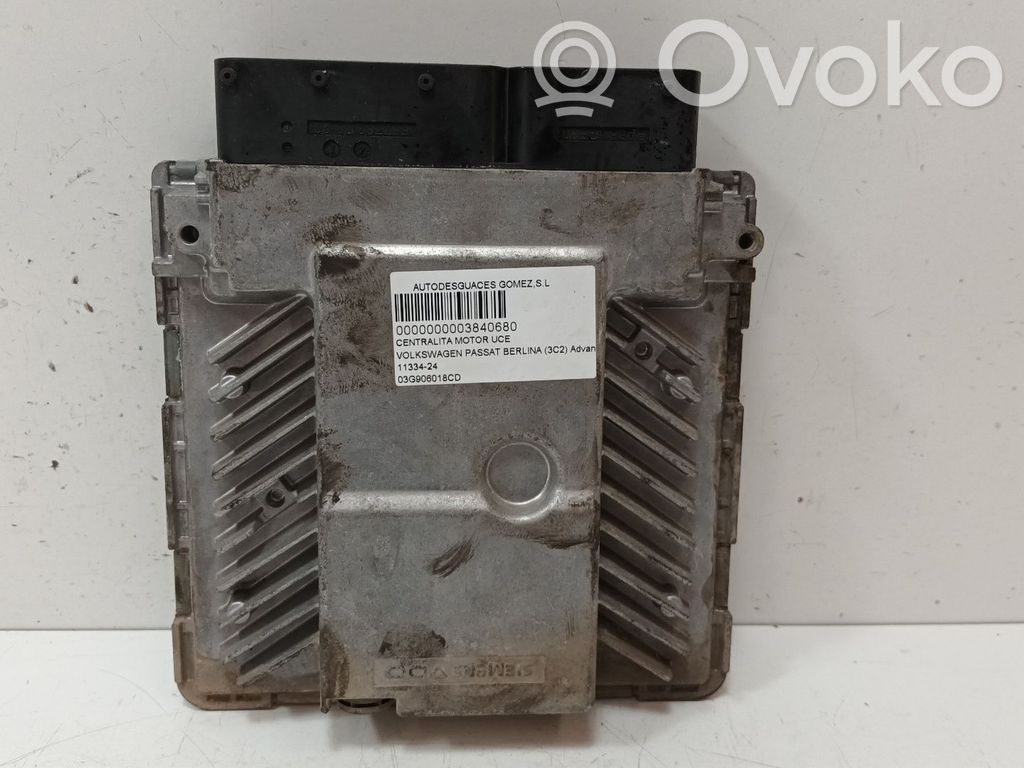 Volkswagen PASSAT B6 Centralina/modulo del motore 