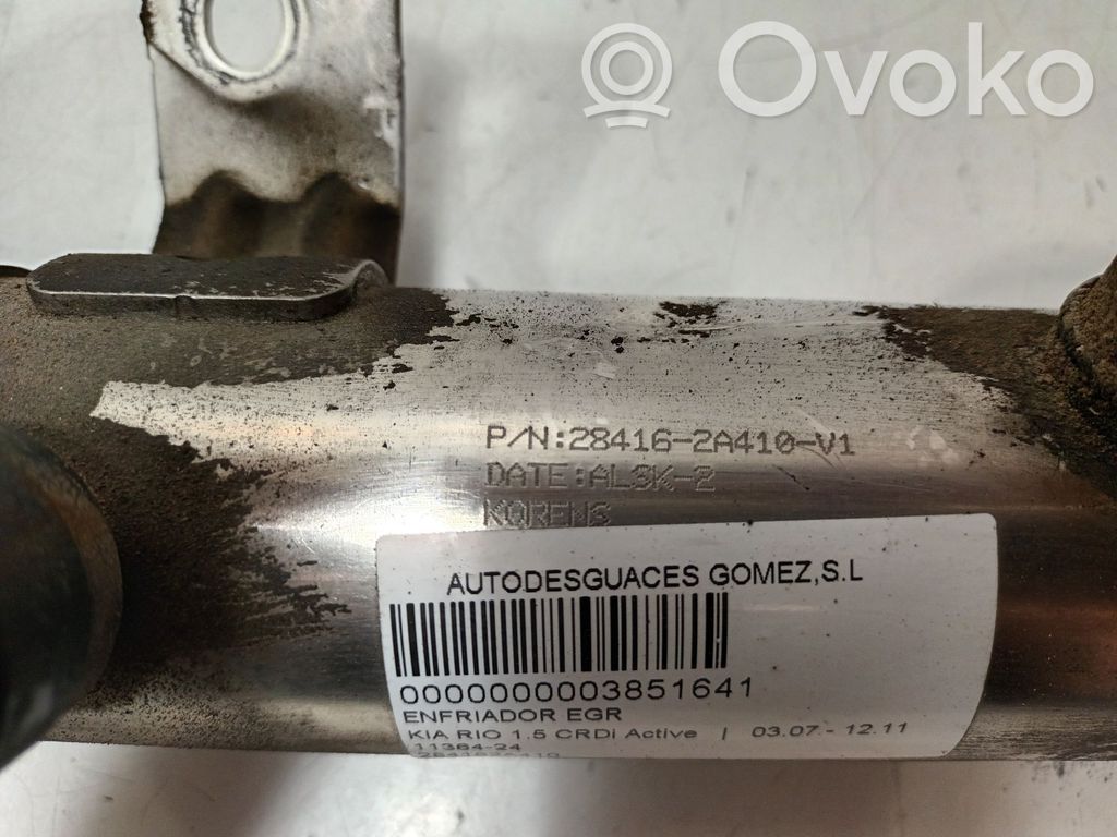 KIA Rio Răcitor supapă EGR