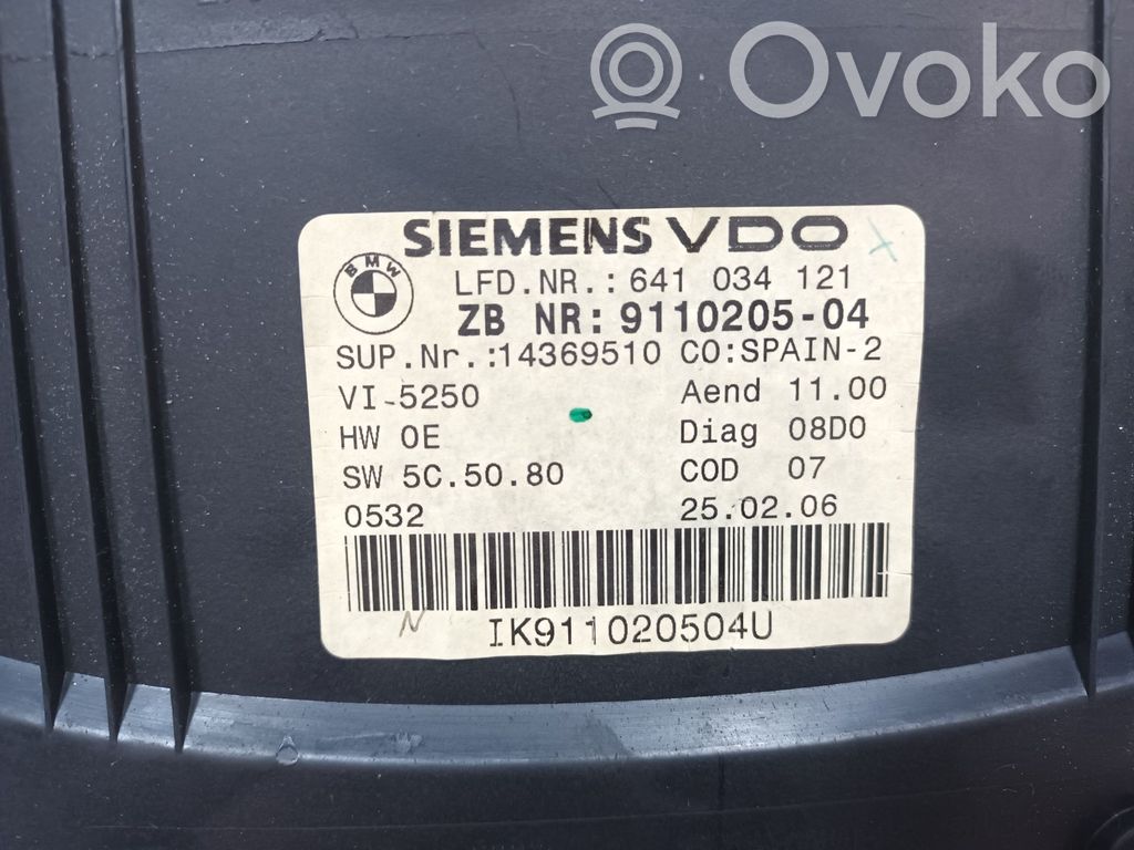 Velocímetro (tablero de instrumentos)   911020504