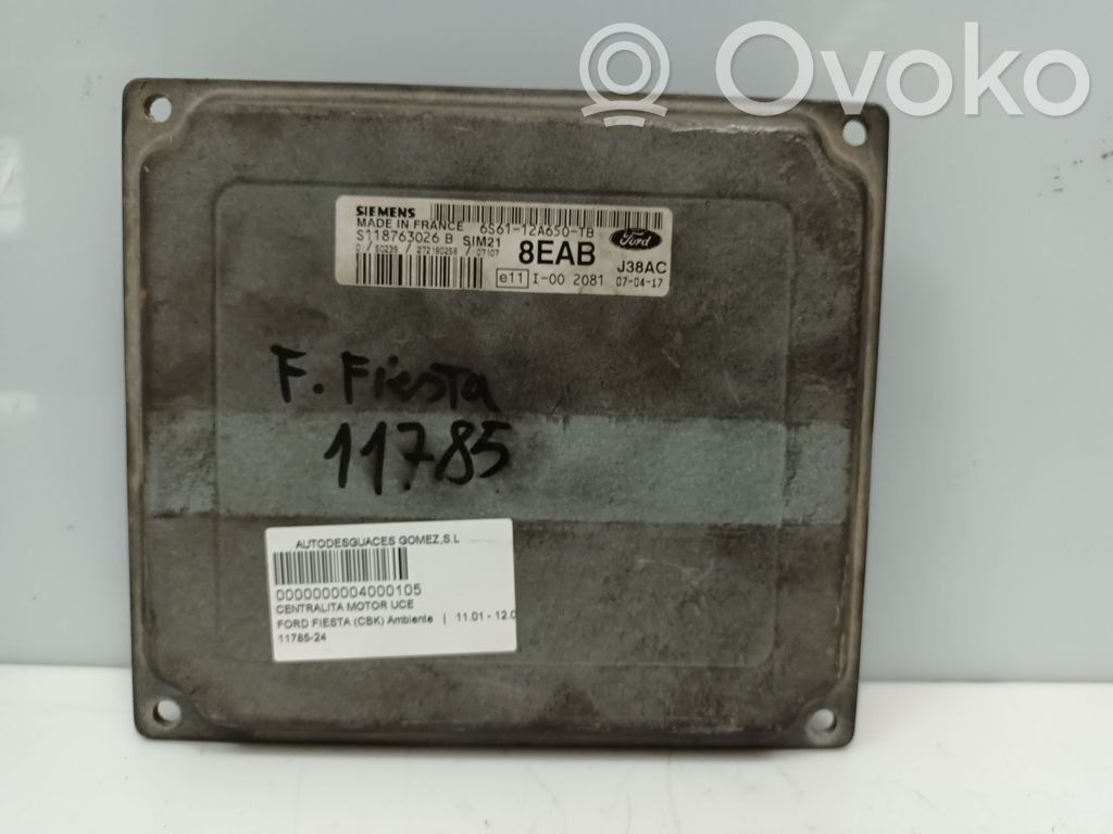 Ford Fiesta Engine control unit/module 