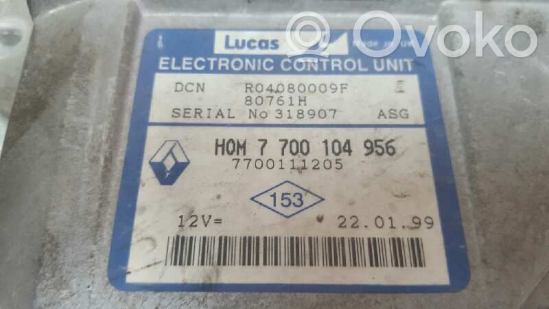 Unidad de control/módulo del motor   7700104956
