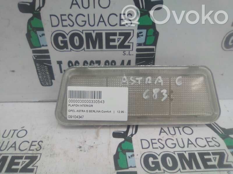 Opel Astra G Illuminazione sedili anteriori 