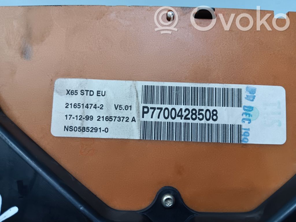 Renault Clio II Speedometer (instrument cluster) 