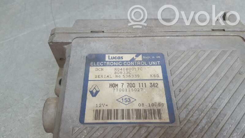 Sterownik / Moduł ECU   7700111342