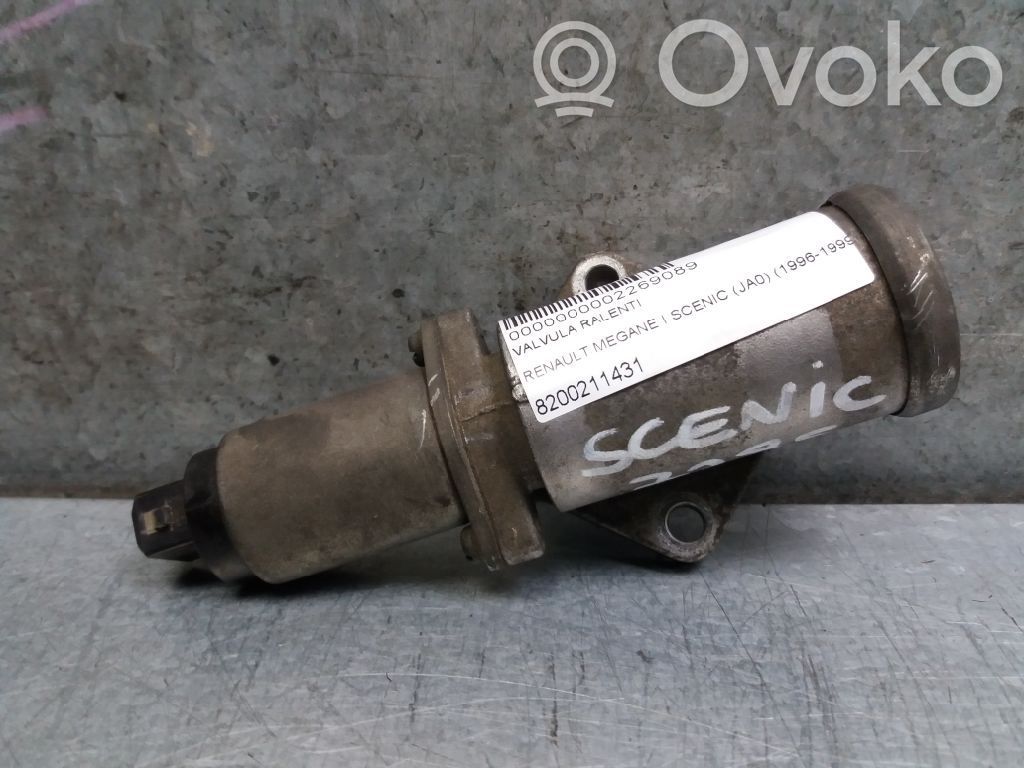 Renault Megane I Válvula de control del ralentí (regulador) 
