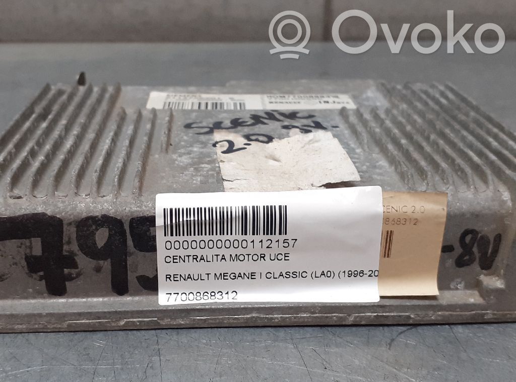 Renault Megane I Engine control unit/module 