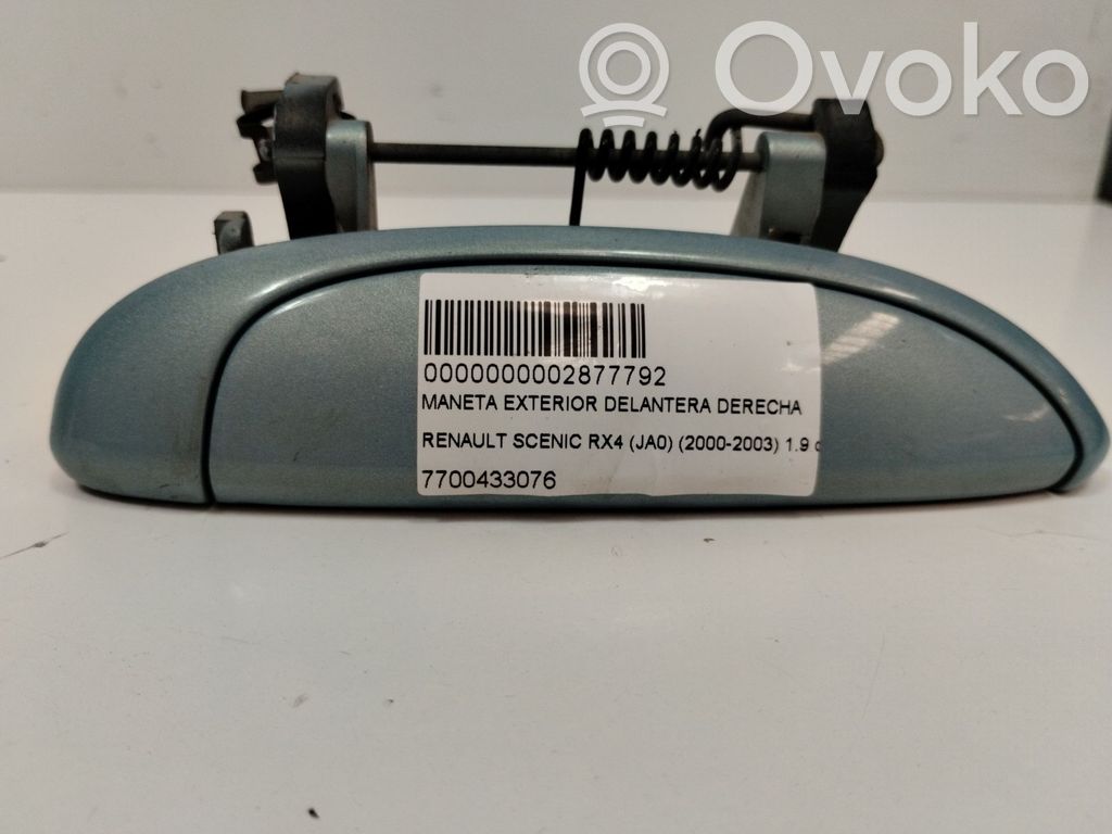 Manecilla externa puerta delantera   7700433076