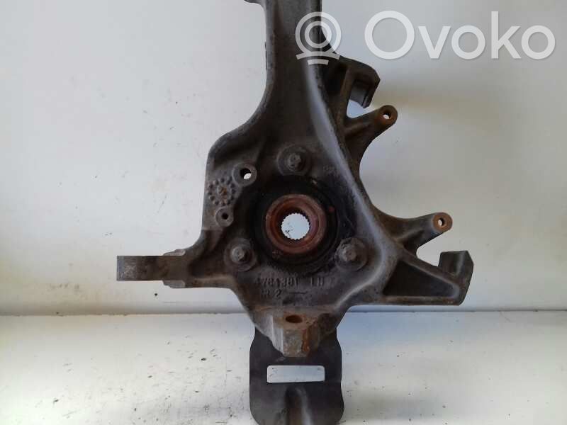 Front wheel hub spindle knuckle