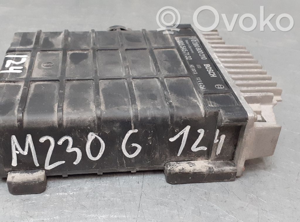 Unidad de control/módulo del motor   0055457132
