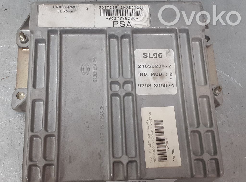 Engine control unit/module   9637798080