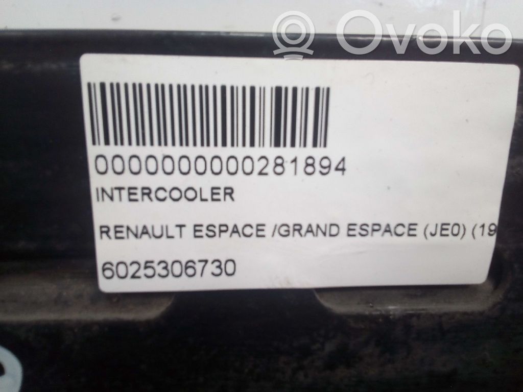 Renault Espace III Radiador intercooler 