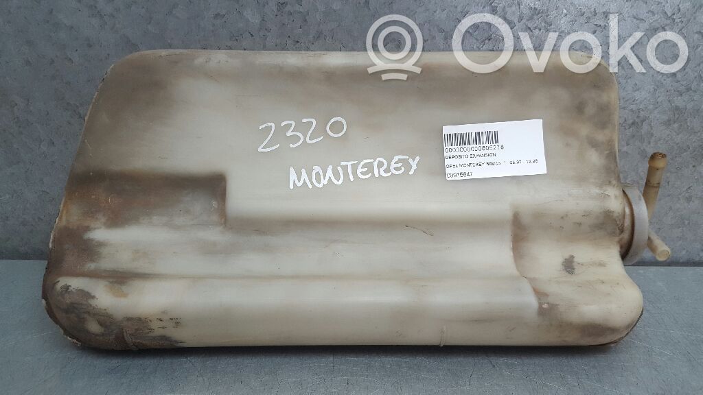 Opel Monterey Vase d'expansion / réservoir de liquide de refroidissement