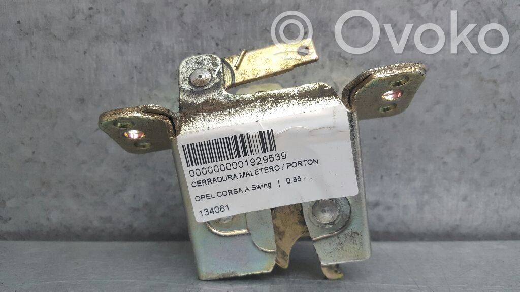 Opel Corsa A Tailgate lock latch 