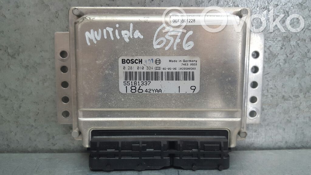 Engine control unit/module   55181337
