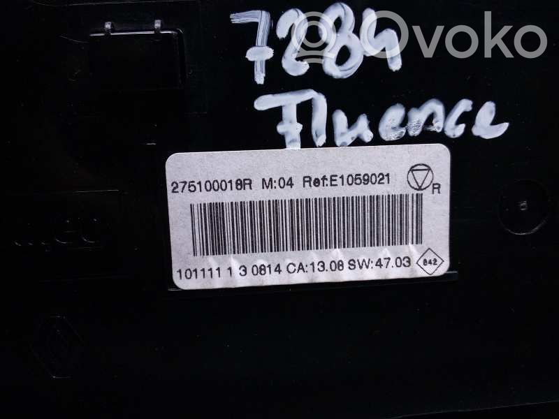 Renault Fluence Centralina del climatizzatore