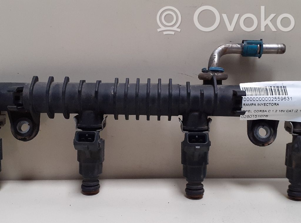 Opel Corsa C Rampă alimentare injectoare 