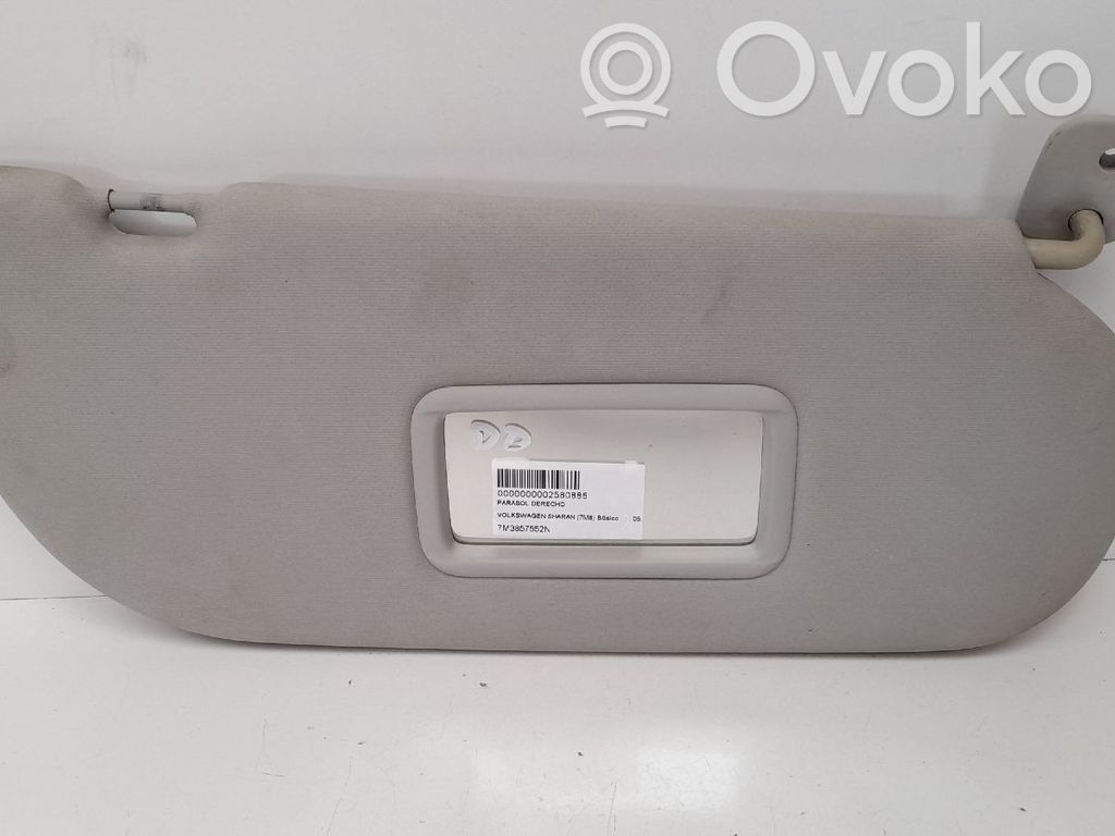 Volkswagen Sharan Osłona przeciwsłoneczna 
