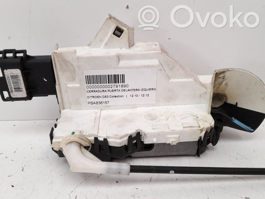 Citroen DS3 Front door lock 
