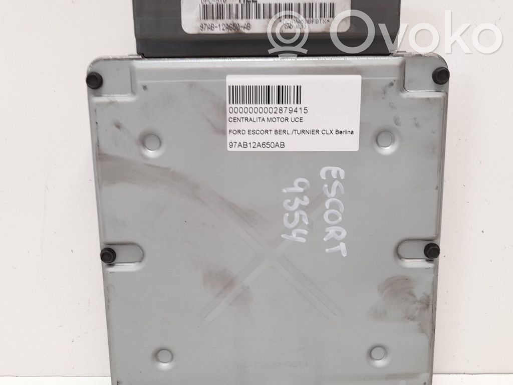 Engine control unit/module   97AB12A650AB