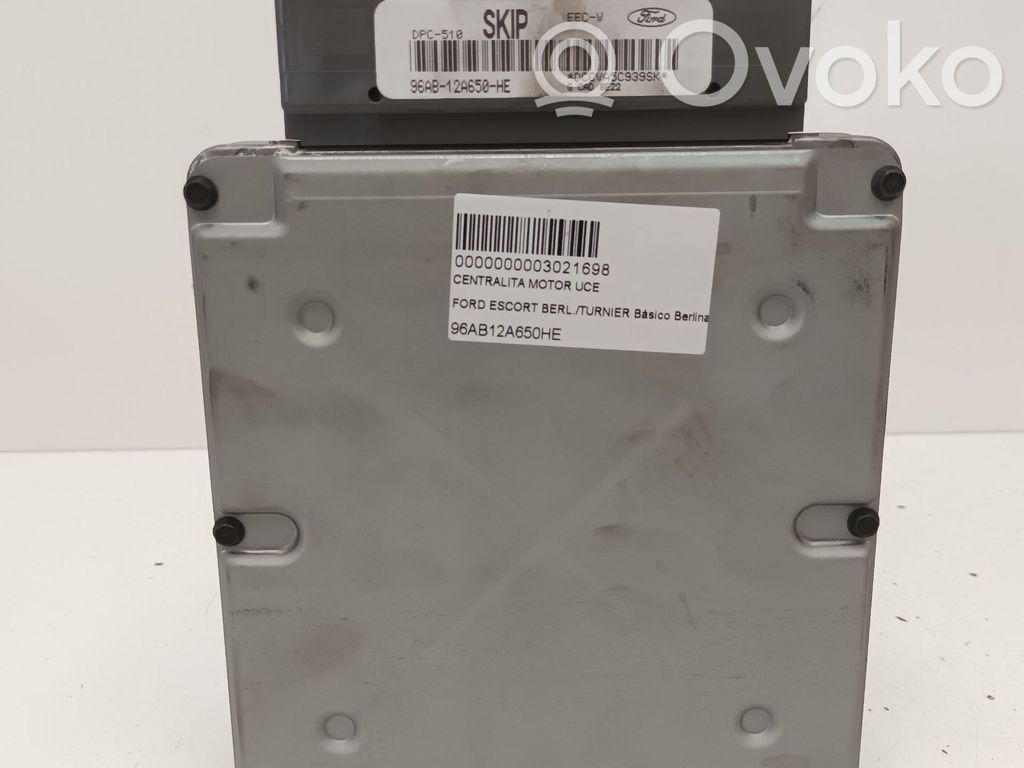 Unidad de control/módulo del motor   96AB12A650HE