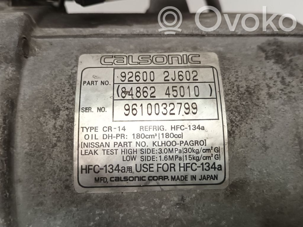 Nissan Primera Compressore aria condizionata (A/C) (pompa)