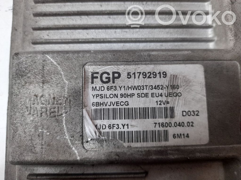 Unitate/modul de control motor   51792919