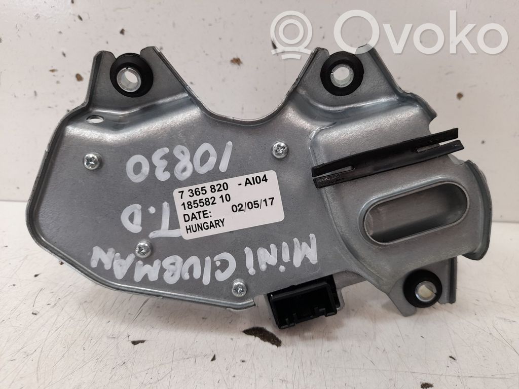 Mini Clubman F54 Motorino del tergicristallo del lunotto posteriore 