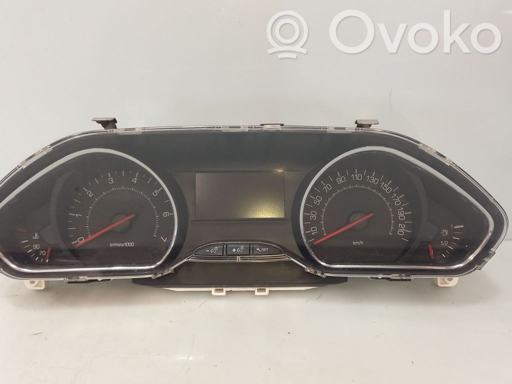 Peugeot 208 I Geschwindigkeitsmesser Cockpit 