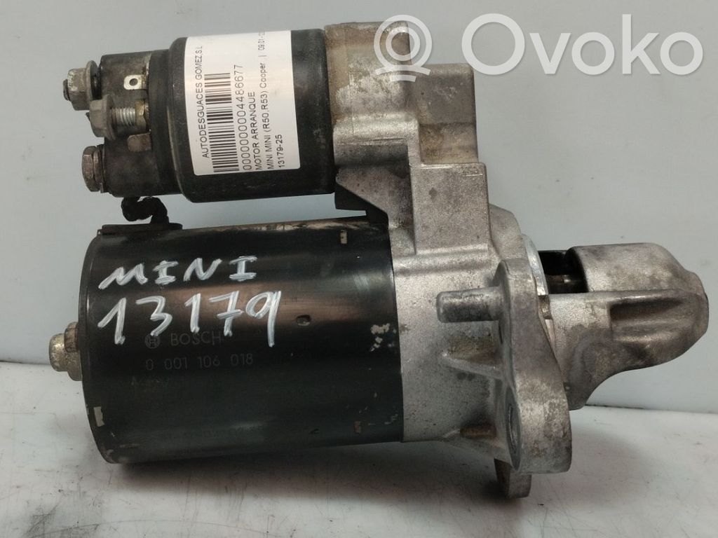 Mini One - Cooper R50 - 53 Starter motor 