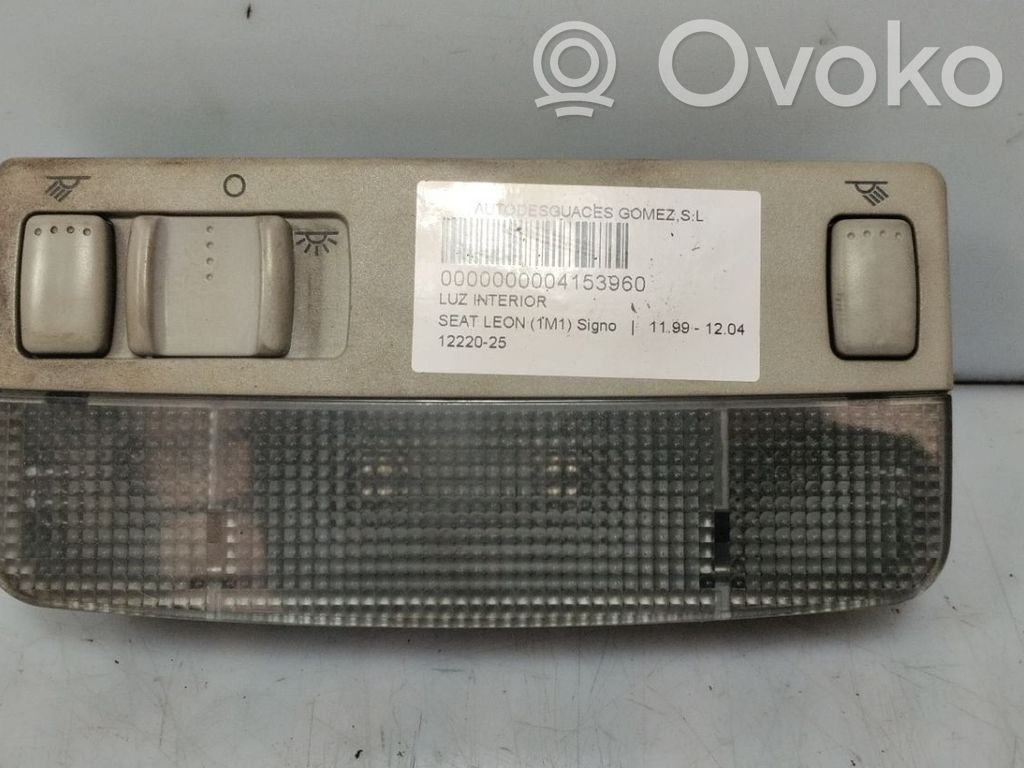 Luz del asiento delantero