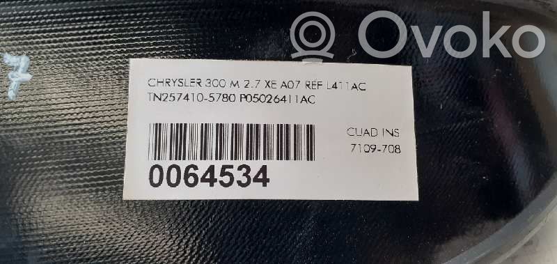 Chrysler 300M Spidometrs (instrumentu panelī) 