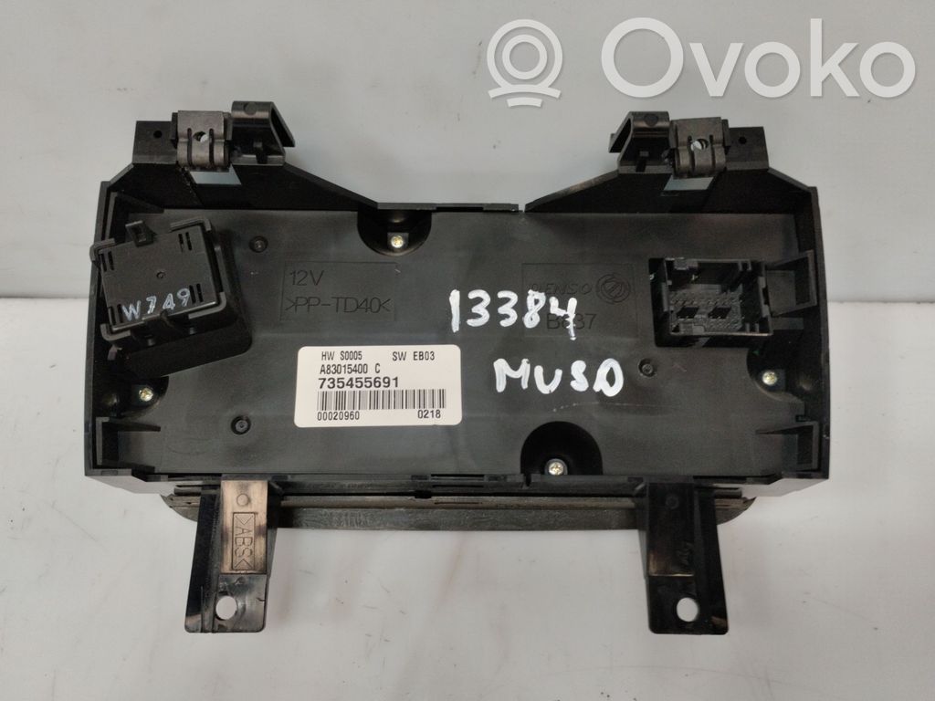 Lancia Musa Unitate control climatizare 