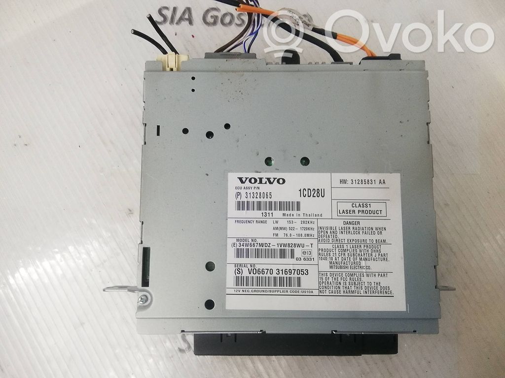 Volvo XC90 Panel / Radioodtwarzacz CD/DVD/GPS 