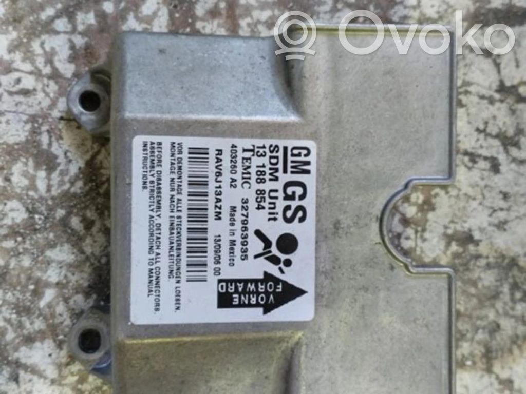 Opel Astra G Unitate/modul de comandă airbaguri 