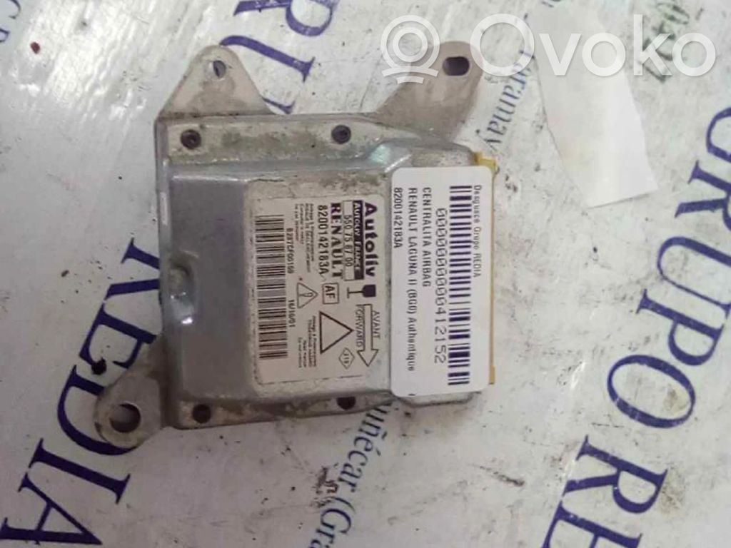 Renault Laguna II Unitate/modul de comandă airbaguri 