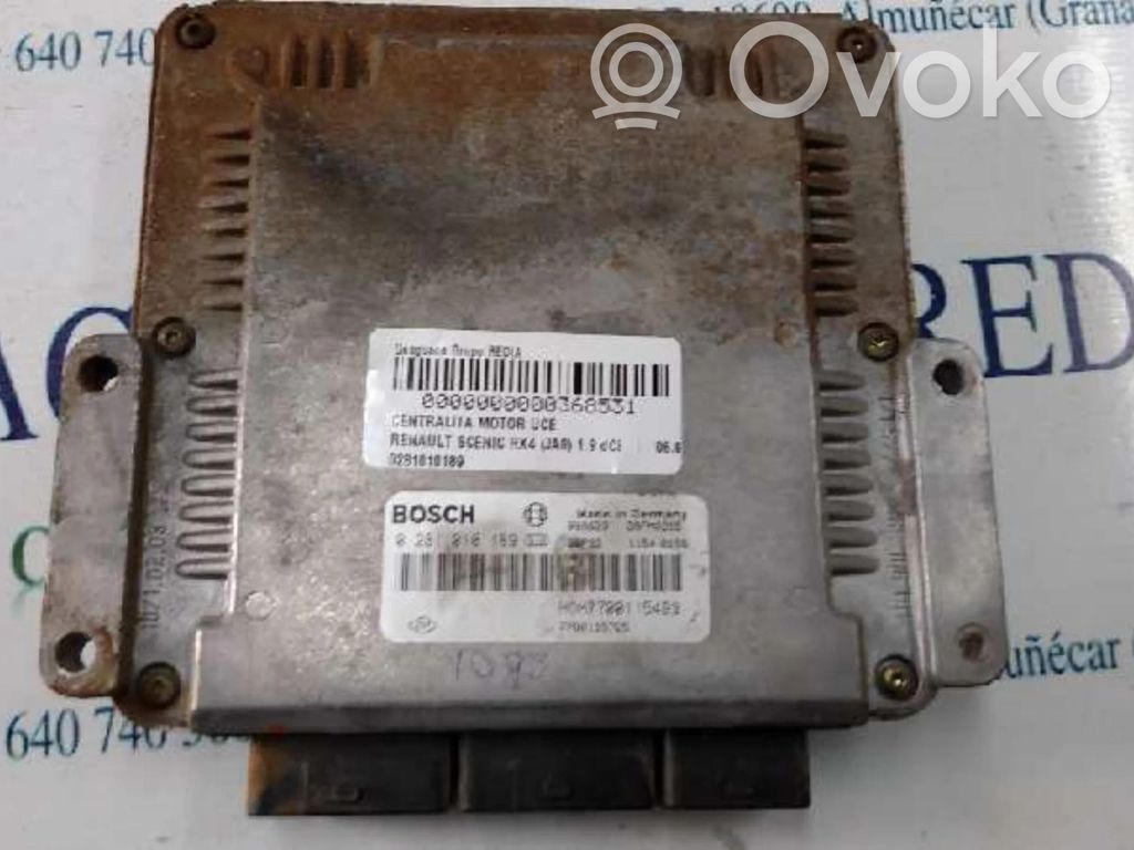 Renault Scenic I Centralina/modulo motore ECU