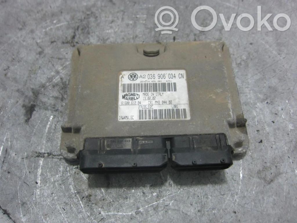 Unité de commande, module ECU de moteur   036906034