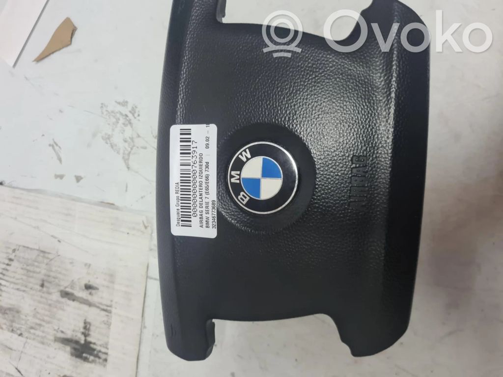 BMW 7 E65 E66 Priekšējo durvju drošības spilvens 