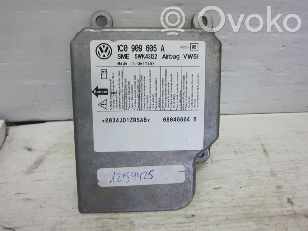 Seat Leon (1M) Centralina/modulo airbag