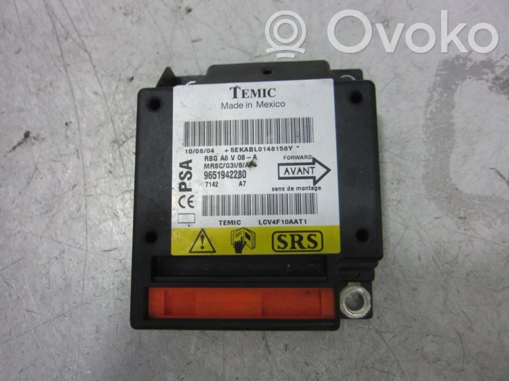 Unitate/modul de comandă airbaguri   9651942280