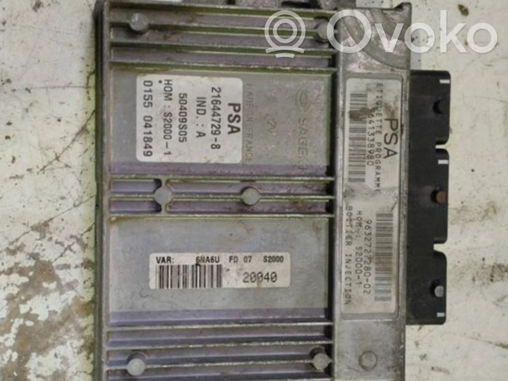 Citroen Berlingo Engine control unit/module ECU 