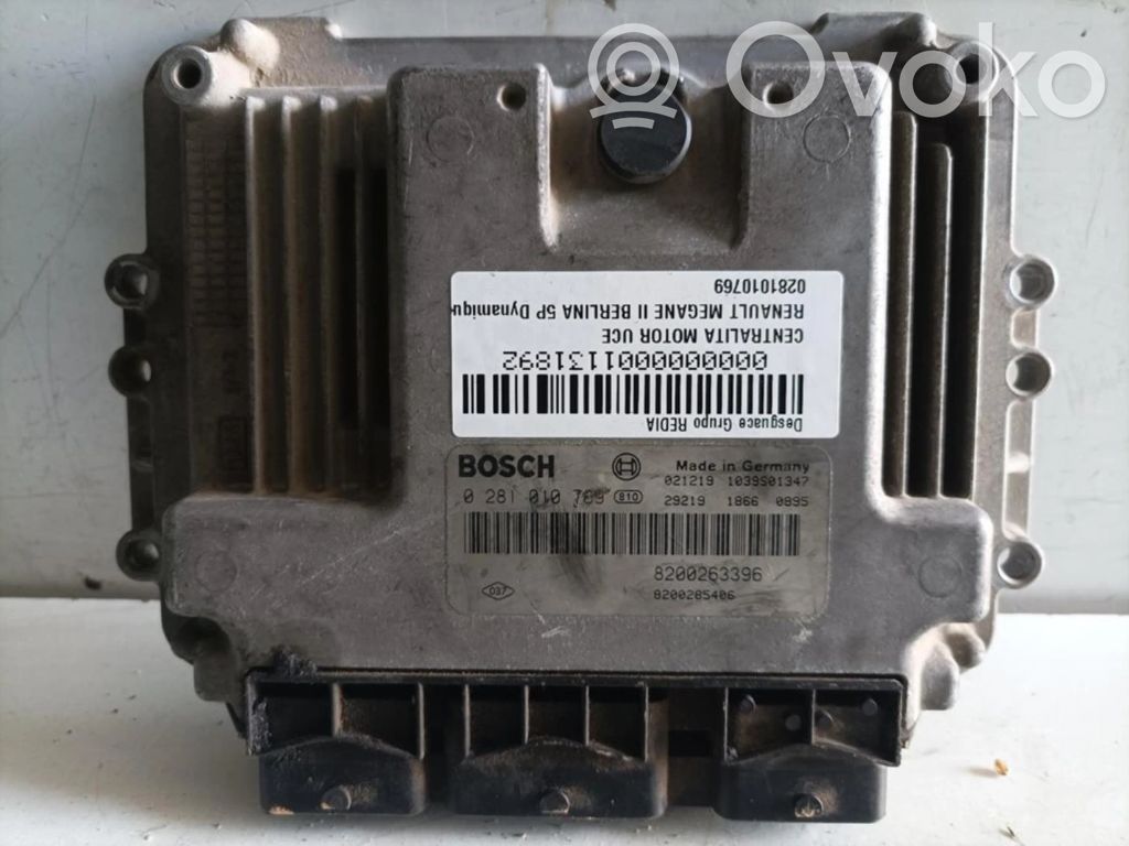 Renault Megane II Komputer / Sterownik ECU silnika 