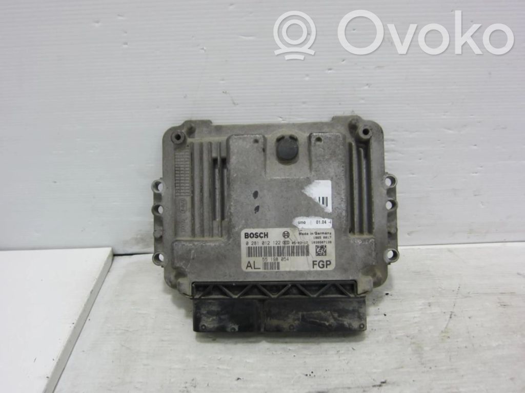 Unité de commande, module ECU de moteur   0281012122